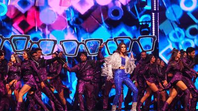 Kriti Sanon on stage