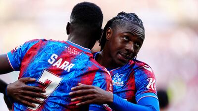 Crystal Palace's Eberechi Eze scored the opening goal on Saturday. PA