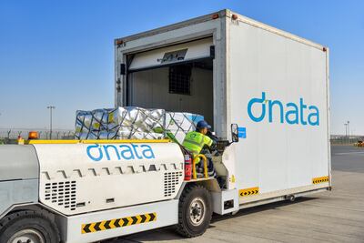 dnata expects autonomous vehicles to load cargo at its future operations at the new DWC airport. Photo: dnata